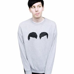 Dan and Phil hair sweater